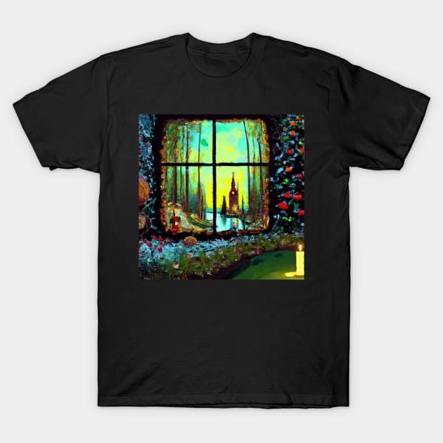 Christmas tree T-Shirt by tearbytea